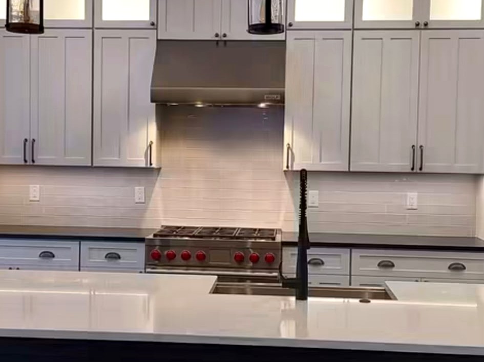 White Kitchen with Range Hood