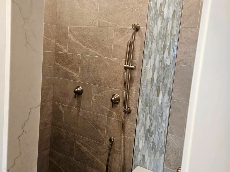Marble Tile Shower