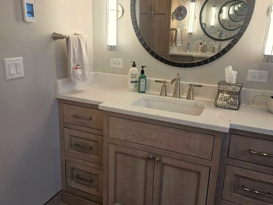 Double Vanity Remodel