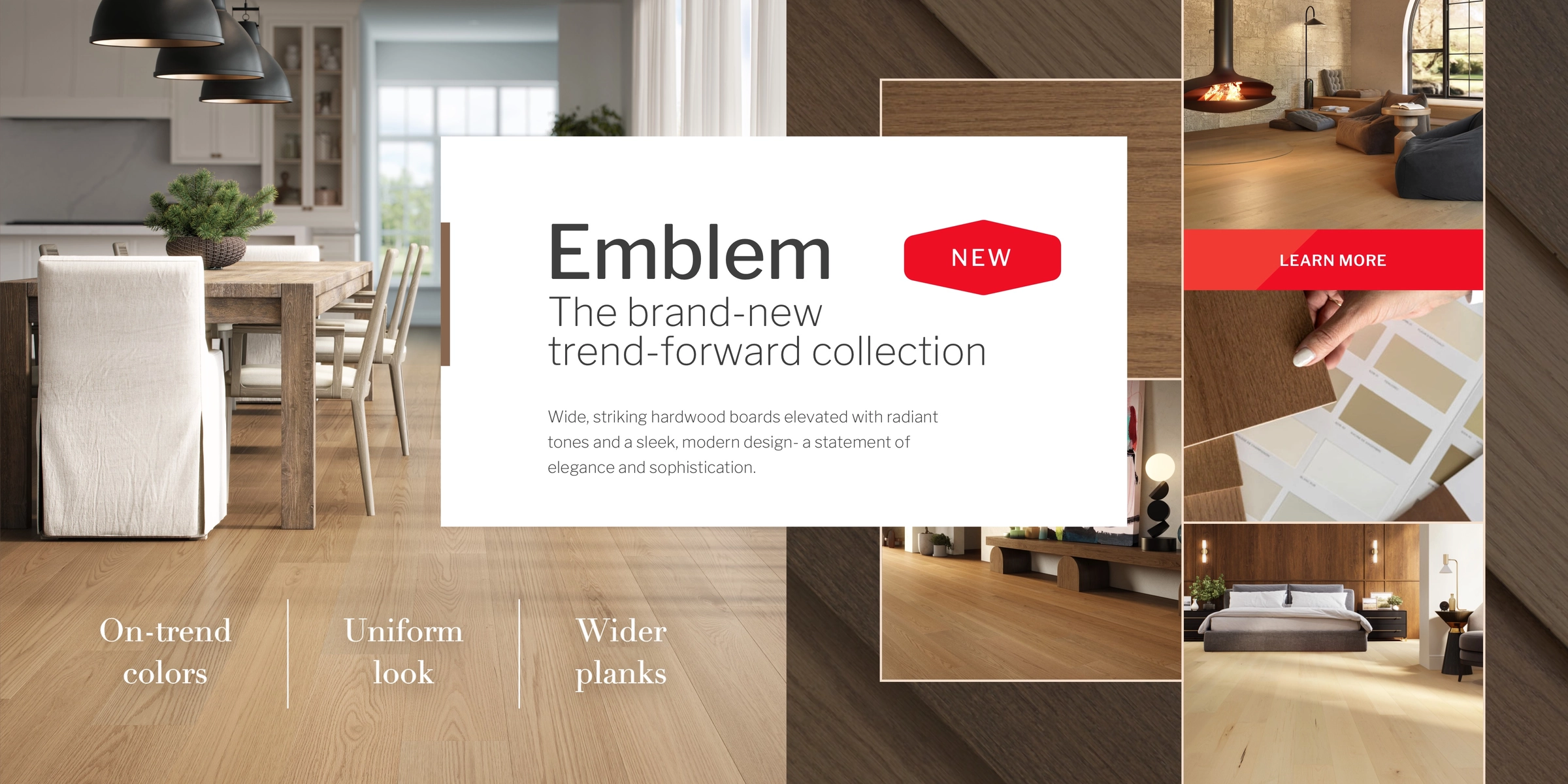 Mercier Flooring display